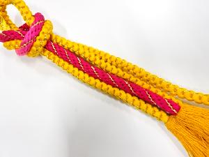 正絹　手組帯締め